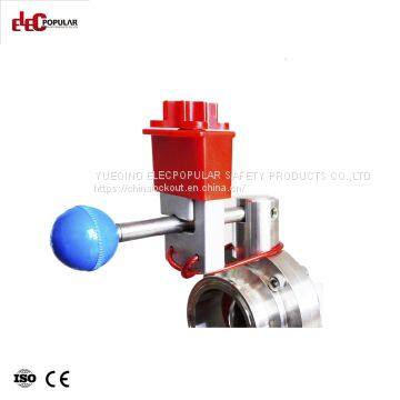 Sanitary Butterfly Valve Lockout EP-V23  Valve Lockout  Butterfly Valve Lockout