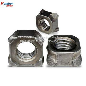 M4-M10 Square Weld Nut Escuadra Soldar Nuts Dado Quadrato Ecrou Thread Suit For Screw Bolt Tuercas Moeren Noix DIN928