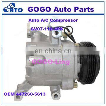 SV07 Auto A/C Compressor for Toy ota Passo Daihatsu Terios OEM 447260-5613