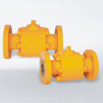 ANSI Forging Steel Floating Ball Valve for Water Oil Gas
