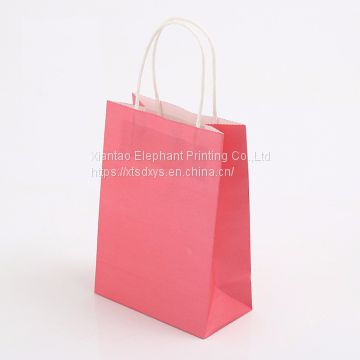 Wholesale custom logo paper bag white high quality paper bags