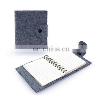 China Suppliers School Notebook Planner Felt Fabric Book Cover A5 Felt Book Cover photo-5