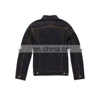 DiZNEW Men's Basic Varsity Jeans Denim Jacket photo-2
