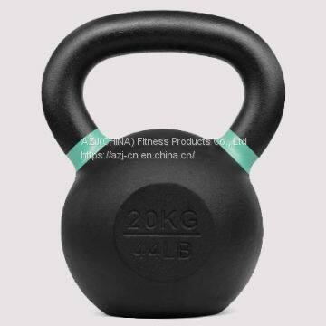 Gym Fitness Equipment Competition Training Cast Iron Powder Coated Kettlebell