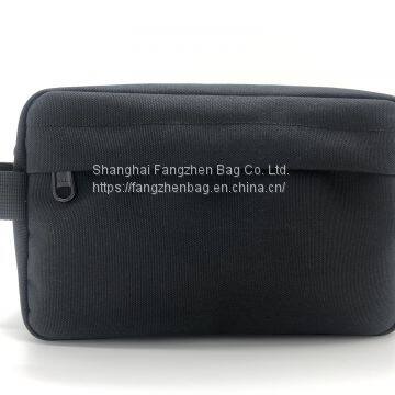 Mens Durable Wash Bag Canvas Travel Toiletry Bag