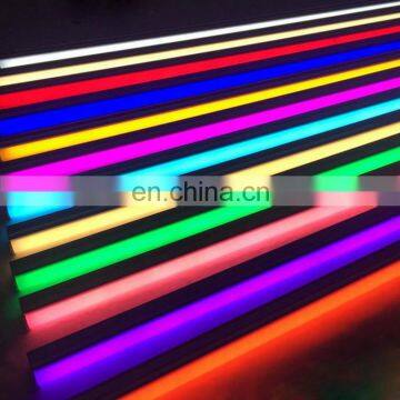 Building Decoration IP68 Waterproof Programmable DMX RGB Colorful Digital LED Tube Light 18W 120cm photo-3