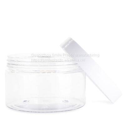 High Quality 200g Clear PET Cosmetic Cream Jar, Sleeping Mask Container photo-3