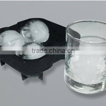 The Ice 4 Hole Silicone Ball Cup Mold Small Ice Hockey Mold Round Ice Mold Silicone Ice Cube Tray photo-4