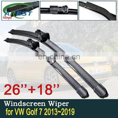 for Volkswagen VW Golf 7 MK7 2013~2019 Car Wiper Blade Windscreen Windshield Wipers Car Accessories 2014  2015 2016 2017 2018