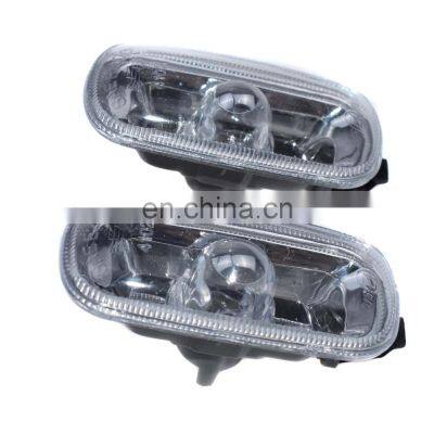 New 2 PCS Side Width Light Housing Cap Clear Lens For Audi A4 B6 B7 A6 C5 02-08