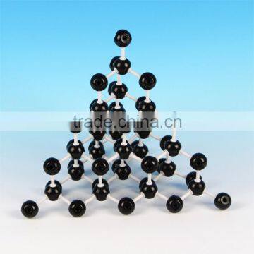 Covalent Crystal Model Diamond molecular Instructure model (five level)