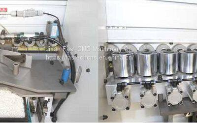High Performance Economical Edgebanding With Premilling Corner Trimming Machine Imported Components Model KLF463 photo-3