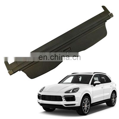 Car Interior Accessories Car Parcel Shelf Retractable Cargo Cover For Porsche Cayenne 2019-2021