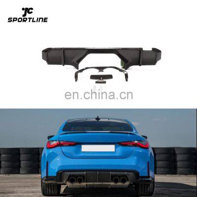 Dry Carbon M4 Rear Bumper G82 Rear Diffuser for BMW G80 M3 G83 M4 Competition 2021 2022