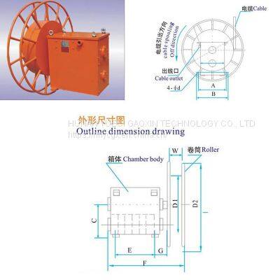 Spring Type Cable Drum Multiple Options for Lifting Electromagnet photo-3