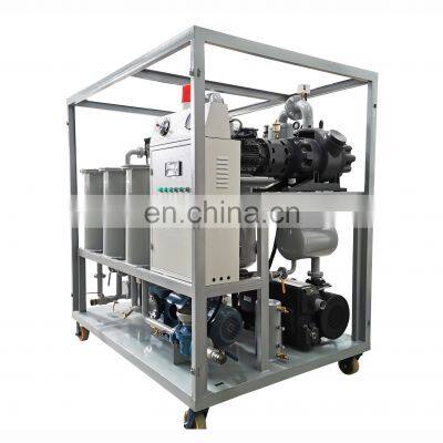 Certified Transformer Oil Processing Machine Mobile Vacuum Dehydration Plant