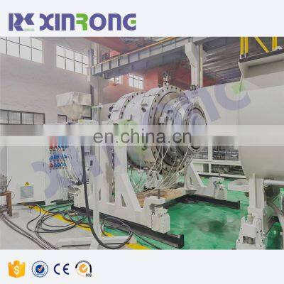 Xinrong Large diameter 500~1200MM HDPE pipe production line machine HDPE pipe extrusion line