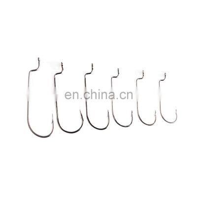 Crank hook for sea fishing  High carbon steel fish hook with holes