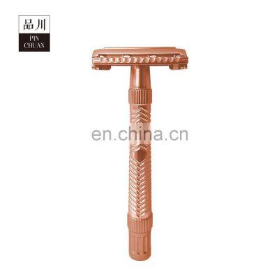 Professional Classical Style Sliver Metal Butterfly Safety Shaving Razor for Men photo-3