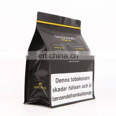 Eco Friendly Customized Print 100g Packaging Bag Recyclable Chip Stand Up Pouch Kraft Paper Tea Coffee Bags