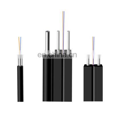 Hanxin Outdoor Drop Self Supporting FTTH Bow Type Network Fiber Optic Cable photo-2