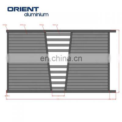 High Quality Durable Hot Sale Aluminium Profile Gate,aluminium Gate for Driveway,aluminium Gates for Houses