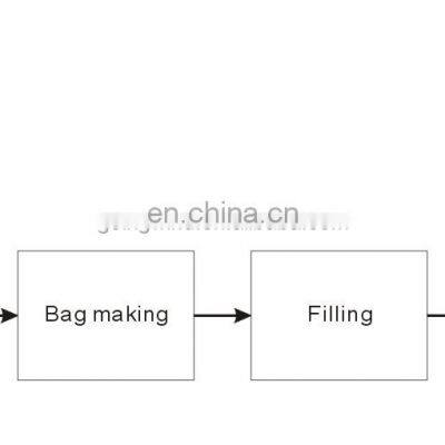Automatic Satchet Water Filling and Sealing Machine Auto Liquid Bagging Machinery in Satchets Cheap Price for Sale