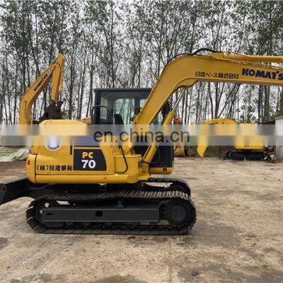 Used komatsu pc70-8 excavator , Original komatsu pc70 mini excavator , Komatsu pc60 pc50 pc40 excavator