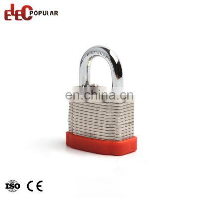 Industrial Rust-proof 38mm Short Laminated Steel Shackle Safety Padlock photo-4