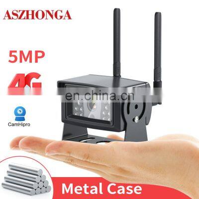 5MP 4G SIM Card Metal Housing Vehicle Security Camera Suitable for Car Bus Truck Motion Detection IP66 Waterproof CCTV Cam photo-2