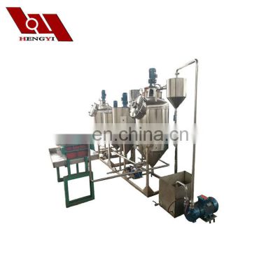 2017 Hot selling small scale cooking oil refinery/ coconut oil refinery/oil refinery for sale