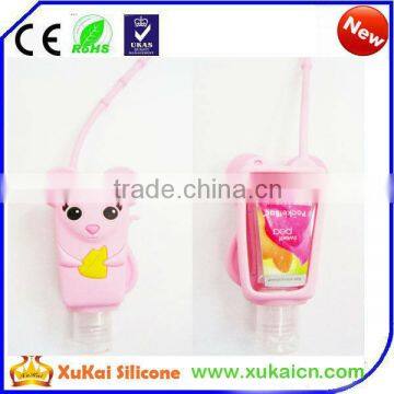 lovely design hand sanitizer silicone holder