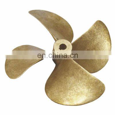 22 Inch NiBral 4 Blades 0.69 DAR Fully CNC Machined Boat Marine Propeller