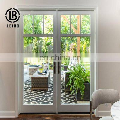 Custom house hotel apartment small waterproof plastic upvc pvc frosted glass bathroom single casement door with half glass