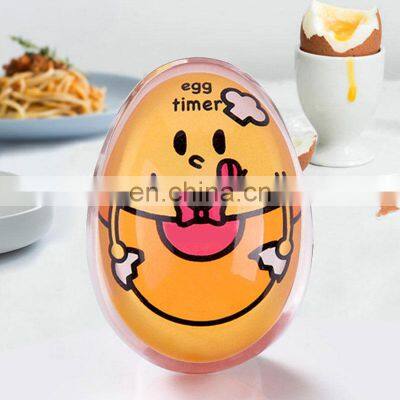 Branded Perfect Custom Logo Waterproof Kitchen Cooking Mini Boiled Color Change Egg Timer photo-4