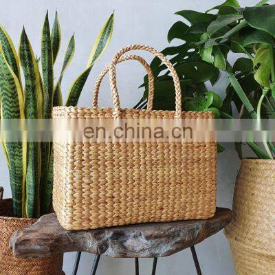 Water Hyacinth Bag New Arrival Market Bag Perfect for Summer, Beach Bag 2022 WHolesale photo-5