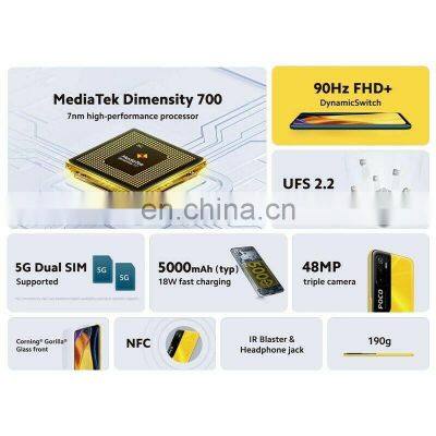 M3 Pro 5G Smart Phone Xia Omi Poco m3 Pro Global Version Dimensity 700 90Hz 6.5 FHD+ DotDisplay Dual Sim NFC Xiomi M3 Pro Poco photo-3