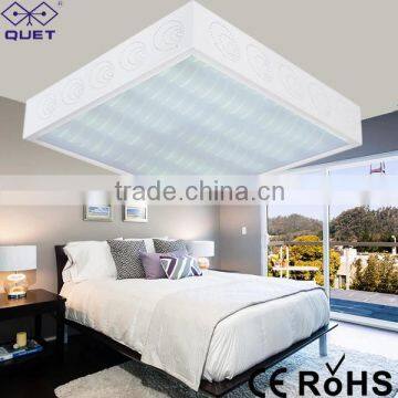 Modern Square LED Ceiling Light Living Dining Room Bedroom, 36W Lamp White