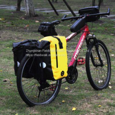 Bike Handlebar Bag Bicycle Pannier Front Tube Basket Outdoor Sports Cycling Equipment Reflective photo-3
