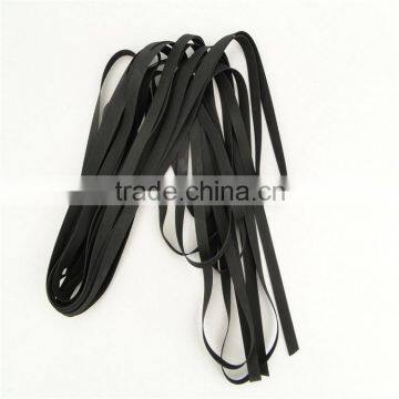 Black No-slip Ribbed Rubber Band photo-5