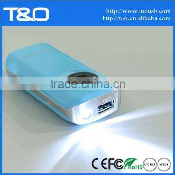 Custom high capacity 5600mAh power bank