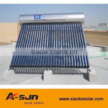 200L solar geysers,low pressure solar heater, 20 vacuum tube solar water heater