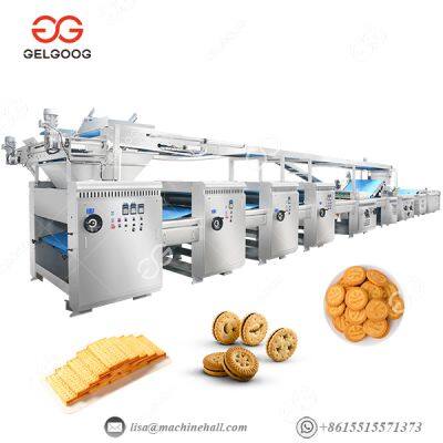 Factory Direct Sell Full-Automatic Biscuit Cookie Production Line with Customized Service