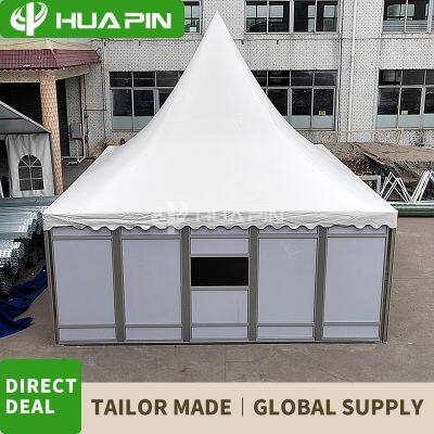 Factory Customization Garden Gazebo 5x5m Outdoor Garden Awning Tent 8x8m Pagoda With Glass Panels photo-4