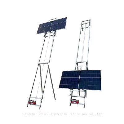 Glass door and window lift electric small lifting photovoltaic crane photovoltaic panel portable