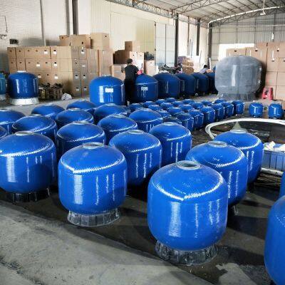 Six Function Valve Fiberglass Blue Gray Green Tank Pool System Sand Filter Water Treatment photo-2