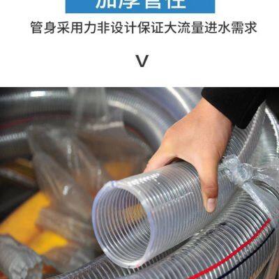 Clear PVC Steel Wire Reinforced Hose Manufacturer