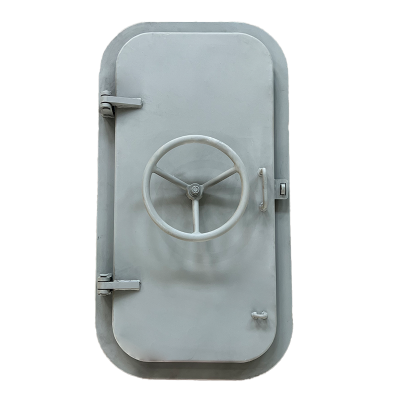 Certified marine weathertight watertight steel door with hatch cover for ship boat