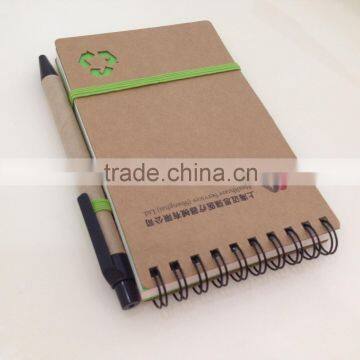 Bulk cheap spiral notebook, kraft cover NSXQ-NP0005