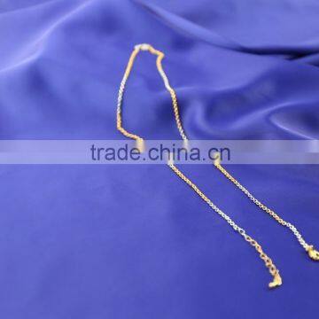 2015 Summer Popular Gold and Rhodium Plated Thin Chain Jewelry photo-2